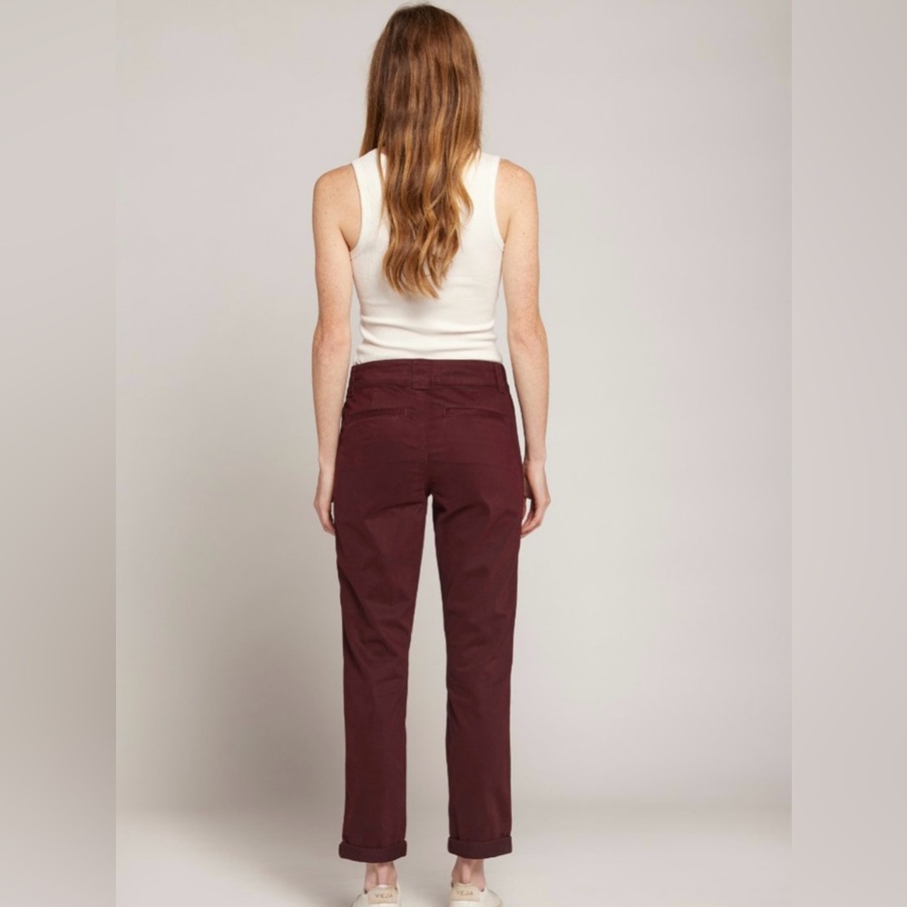 Current/Elliott The Captain The Encode in Truffle Women’s Purple Size 26 - Picture 2 of 14